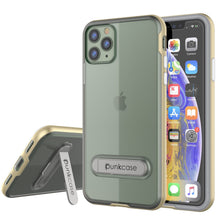 Cargar imagen en el visor de la galería, iPhone 11 Pro Case, PUNKcase [LUCID 3.0 Series] [Slim Fit] Armor Cover w/ Integrated Screen Protector [Gold] (Color in image: Gold)
