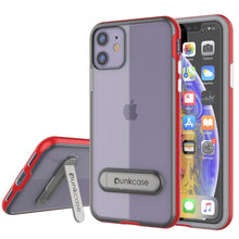 Load image into Gallery viewer, iPhone 12 Mini Case, PUNKcase [LUCID 3.0 Series] [Slim Fit] Protective Cover w/ Integrated Screen Protector [Red] (Color in image: Red)
