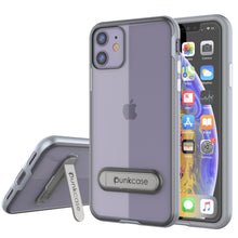 Load image into Gallery viewer, iPhone 12 Mini Case, PUNKcase [LUCID 3.0 Series] [Slim Fit] Protective Cover w/ Integrated Screen Protector [Silver] (Color in image: Silver)
