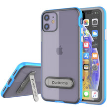 Load image into Gallery viewer, iPhone 12 Mini Case, PUNKcase [LUCID 3.0 Series] [Slim Fit] Protective Cover w/ Integrated Screen Protector [Blue] (Color in image: Blue)
