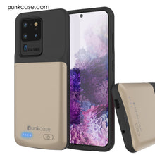 Load image into Gallery viewer, PunkJuice S20 Ultra Battery Case Gold - Fast Charging Power Juice Bank with 6000mAh (Color in image: Rose-Gold)
