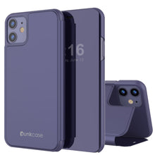 Cargar imagen en el visor de la galería, Punkcase iPhone 11 / XI Reflector Case Protective Flip Cover [Purple] (Color in image: Purple)
