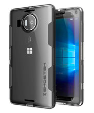 Cargar imagen en el visor de la galería, Microsoft Lumia 950 Case, Ghostek® Cloak Black Slim Hybrid Impact Armor | Lifetime Warranty Exchange (Color in image: black)
