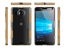 Load image into Gallery viewer, Microsoft 950 XL Case, Ghostek® Cloak Gold Slim Hybrid Impact Armor | Lifetime Warranty Exchange (Color in image: red)
