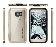 Cargar imagen en el visor de la galería, Note 5 Waterproof Case, Ghostek® Atomic 2.0 Series Gold for Samsung Galaxy Note 5 | Aluminum Frame (Color in image: Silver)
