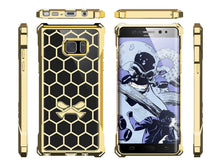 Cargar imagen en el visor de la galería, Note 7 Case, Ghostek® Covert Series Gold w/ Explosion-Proof Screen Protector | Ultra Fit (Color in image: Rose Pink)
