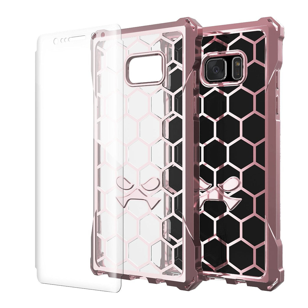 Note 7 Case, Ghostek® Covert Series Peach  w/ Explosion-Proof Screen Protector | Ultra Fit (Color in image: Peach)