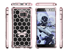 Cargar imagen en el visor de la galería, Note 7 Case, Ghostek® Covert Series Peach  w/ Explosion-Proof Screen Protector | Ultra Fit (Color in image: Gold)
