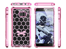 Cargar imagen en el visor de la galería, Note 7 Case, Ghostek® Covert Series Rose Pink w/ Explosion-Proof Screen Protector | Ultra Fit (Color in image: Gold)
