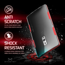 Cargar imagen en el visor de la galería, OnePlus 2 Case, Ghostek® Cloak Red Series for OnePlus 2 Slim Hybrid | Lifetime Warranty Exchange (Color in image: silver)
