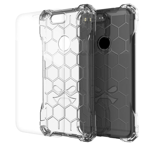 Google Pixel XL Case, Ghostek® Covert Clear, Premium Impact Protective Armor | Lifetime Warranty Exchange (Color in image: clear)