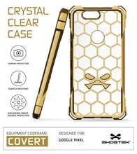 Cargar imagen en el visor de la galería, Google Pixel Case, Ghostek® Covert Gold, Premium Impact Protective Armor | Lifetime Warranty Exchange (Color in image: rose pink)
