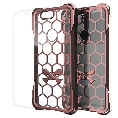 Google Pixel Case, Ghostek® Covert Peach, Premium Impact Protective Armor | Lifetime Warranty Exchange (Color in image: peach)