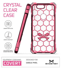 Load image into Gallery viewer, Google Pixel Case, Ghostek® Covert Rose Pink, Premium Impact Protective Armor | Warranty (Color in image: space grey)
