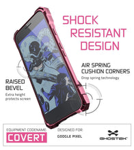 Load image into Gallery viewer, Google Pixel Case, Ghostek® Covert Rose Pink, Premium Impact Protective Armor | Warranty (Color in image: peach)
