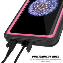 Cargar imagen en el visor de la galería, Galaxy S9 Waterproof Case, Punkcase [Extreme Series] [Slim Fit] [IP68 Certified] [Shockproof] [Snowproof] [Dirproof] Armor Cover W/ Built In Screen Protector for Samsung Galaxy S9 [Pink] (Color in image: Purple)
