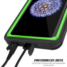 Cargar imagen en el visor de la galería, Galaxy S9 Waterproof Case, Punkcase [Extreme Series] [Slim Fit] [IP68 Certified] [Shockproof] [Snowproof] [Dirproof] Armor Cover W/ Built In Screen Protector for Samsung Galaxy S9 [Light Green] (Color in image: Purple)
