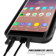 Cargar imagen en el visor de la galería, Galaxy S9 Waterproof Case, Punkcase [StudStar Series] [Slim Fit] [IP68 Certified] [Shockproof] [Dirtproof] [Snowproof] Armor Cover [Clear] (Color in image: teal)
