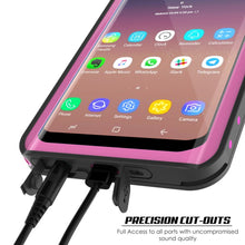 Cargar imagen en el visor de la galería, Galaxy S9 Waterproof Case PunkCase StudStar Pink Thin 6.6ft Underwater IP68 Shock/Snow Proof (Color in image: light blue)
