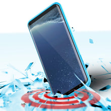 Cargar imagen en el visor de la galería, S8 Case Punkcase® LUCID 2.0 Light Blue Series w/ PUNK SHIELD Screen Protector | Ultra Fit (Color in image: white)
