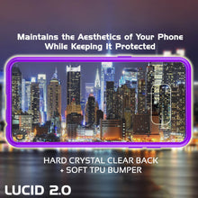 Cargar imagen en el visor de la galería, Maintains the Aesthetics of Your Phone While Keeping It Protected + SOFT TPU BUMPER LUCID 2.0 (Color in image: light blue)
