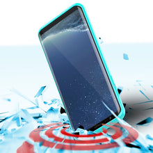 Cargar imagen en el visor de la galería, S8 Case Punkcase® LUCID 2.0 Teal Series w/ PUNK SHIELD Screen Protector | Ultra Fit (Color in image: white)
