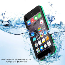 Cargar imagen en el visor de la galería, Apple iPhone 8 Waterproof Case, PUNKcase CRYSTAL 2.0 Teal W/ Attached Screen Protector  | Warranty (Color in image: White)
