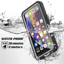 Cargar imagen en el visor de la galería, iPhone 11 Waterproof Case, Punkcase [Extreme Series] Armor Cover W/ Built In Screen Protector [Clear] (Color in image: Red)
