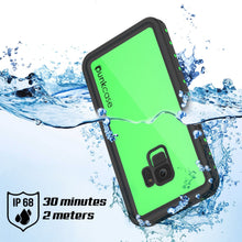 Cargar imagen en el visor de la galería, Galaxy S9 Waterproof Case PunkCase StudStar Light Green Thin 6.6ft Underwater IP68 ShockProof (Color in image: teal)
