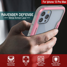 Load image into Gallery viewer, Punkcase iPhone 14 Pro Max Ravenger MAG Defense Case Protective Military Grade Multilayer Cover [Rose-Gold]

Estuche Punkcase iPhone 14 Pro Max Ravenger MAG Defense, cubierta protectora de grado militar de varias capas [Oro Rosa]
