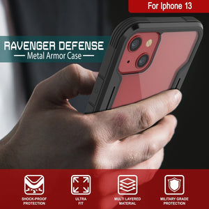 Punkcase Funda protectora multicapa para iPhone 14 Ravenger MAG Defense [Negro]

 Funda protectora Punkcase iPhone 14 Ravenger MAG Defense, de grado militar y con diseño multicapa [Negro].