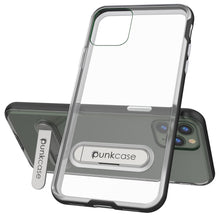 Cargar imagen en el visor de la galería, iPhone 11 Pro Case, PUNKcase [LUCID 3.0 Series] [Slim Fit] Armor Cover w/ Integrated Screen Protector [Black] (Color in image: Silver)
