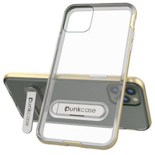 Cargar imagen en el visor de la galería, iPhone 11 Pro Case, PUNKcase [LUCID 3.0 Series] [Slim Fit] Armor Cover w/ Integrated Screen Protector [Gold] (Color in image: Silver)
