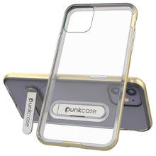 Cargar imagen en el visor de la galería, iPhone 11 Case, PUNKcase [LUCID 3.0 Series] [Slim Fit] Armor Cover w/ Integrated Screen Protector [Gold] (Color in image: Silver)
