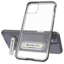 Cargar imagen en el visor de la galería, iPhone 12 Case, PUNKcase [LUCID 3.0 Series] [Slim Fit] Protective Cover w/ Integrated Screen Protector [Grey] (Color in image: Silver)
