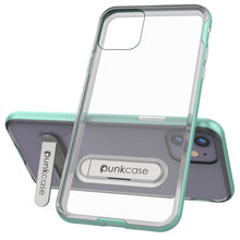 Cargar imagen en el visor de la galería, iPhone 11 Case, PUNKcase [LUCID 3.0 Series] [Slim Fit] Armor Cover w/ Integrated Screen Protector [Teal] (Color in image: Rose Gold)
