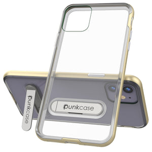 iPhone 12 Mini Case, PUNKcase [LUCID 3.0 Series] [Slim Fit] Protective Cover w/ Integrated Screen Protector [Gold] (Color in image: Silver)