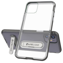 Cargar imagen en el visor de la galería, iPhone 11 Case, PUNKcase [LUCID 3.0 Series] [Slim Fit] Armor Cover w/ Integrated Screen Protector [Grey] (Color in image: Silver)
