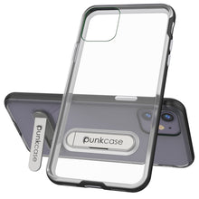Cargar imagen en el visor de la galería, iPhone 12 Case, PUNKcase [LUCID 3.0 Series] [Slim Fit] Protective Cover w/ Integrated Screen Protector [Black] (Color in image: Silver)
