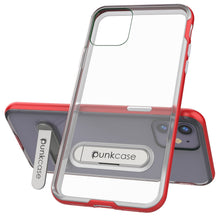 Cargar imagen en el visor de la galería, iPhone 12 Case, PUNKcase [LUCID 3.0 Series] [Slim Fit] Protective Cover w/ Integrated Screen Protector [Red] (Color in image: Silver)
