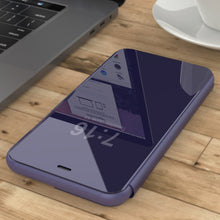 Cargar imagen en el visor de la galería, Punkcase iPhone 11 / XI Reflector Case Protective Flip Cover [Purple] (Color in image: Rose)
