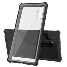 Cargar imagen en el visor de la galería, Punkcase Galaxy Note 10+ Plus Case, [Spartan Series] Black Rugged Heavy Duty Cover W/Built in Screen Protector (Color in image: Light Green)
