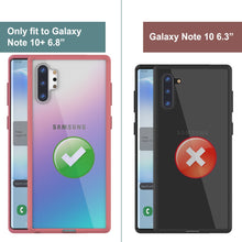 Load image into Gallery viewer, Galaxy Note 10+ Plus Punkcase Lucid-2.0 Series Slim Fit Armor Pink Case Cover (Color in image: Light Blue)
