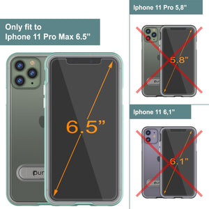 iPhone 12 Pro Max Case, PUNKcase [LUCID 3.0 Series] [Slim Fit] Protective Cover w/ Integrated Screen Protector [Teal] (Color in image: Silver)