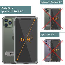 Cargar imagen en el visor de la galería, iPhone 11 Pro Case, PUNKcase [LUCID 3.0 Series] [Slim Fit] Armor Cover w/ Integrated Screen Protector [Grey] (Color in image: Teal)
