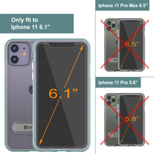 Load image into Gallery viewer, iPhone 12 Mini Case, PUNKcase [LUCID 3.0 Series] [Slim Fit] Protective Cover w/ Integrated Screen Protector [Teal] (Color in image: Silver)
