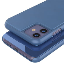 Cargar imagen en el visor de la galería, Punkcase iPhone 11 / XI Reflector Case Protective Flip Cover [Blue] (Color in image: Gold)
