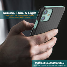 Load image into Gallery viewer, iPhone 11 Case, Punkcase CarbonShield, Heavy Duty &amp; Ultra Thin 2 Piece Dual Layer [shockproof] 
