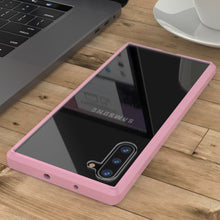 Cargar imagen en el visor de la galería, Galaxy Note 10 Punkcase Lucid-2.0 Series Slim Fit Armor Crystal Pink Case Cover (Color in image: Teal)
