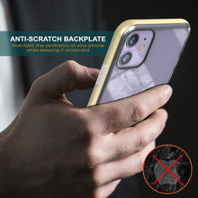 Cargar imagen en el visor de la galería, iPhone 12 Case, PUNKcase [LUCID 3.0 Series] [Slim Fit] Protective Cover w/ Integrated Screen Protector [Gold] (Color in image: Rose Gold)

